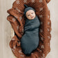 Charcoal Bamboo Newborn Knot Hat
