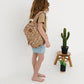 Mustard Floral Mini Backpack