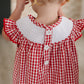 Gingham Strawberry Dress