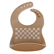 Load image into Gallery viewer, Checkered Silicone Bib
