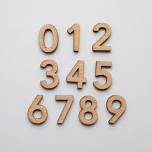 Load image into Gallery viewer, Wooden Number Set
