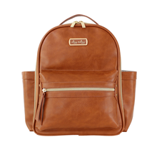 Load image into Gallery viewer, Cognac Itzy Mini™ Diaper Bag Backpack
